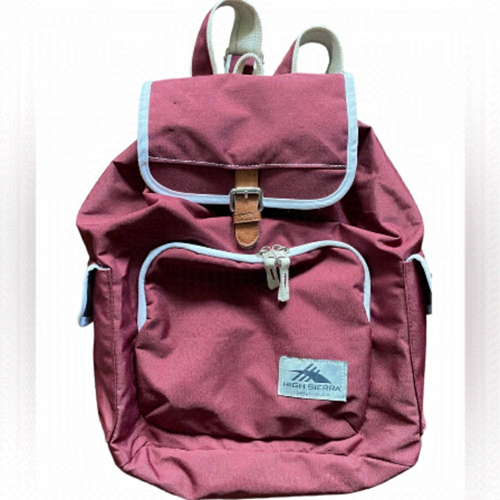 HIGH Sierra Maroon Ella Backpack